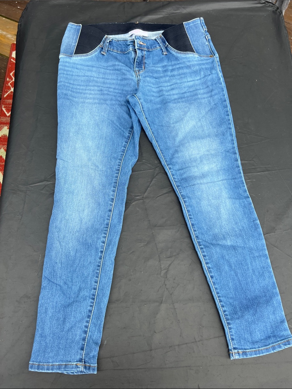 Isabel Maternity by Ingrid & Isabel Medium Blue Skinny Maternity Jeans